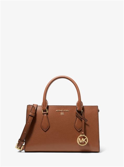 sac a dos valerie michael kors|Valerie Small Pebbled Leather Satchel .